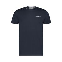 My Brand Tape T-Shirt Heren Blauw/Wit - Maat XL - Kleur: Blauw | Soccerfanshop
