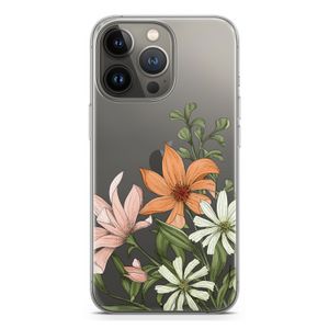 Floral bouquet: iPhone 13 Pro Transparant Hoesje