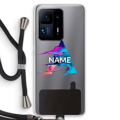 Abstract Spectrum: Xiaomi Mi Mix 4 Transparant Hoesje met koord