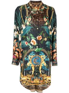 Camilla chemise à imprimé graphique - Multicolore