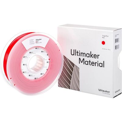 UltiMaker Filament Tough Tough PLA Slagvast 2.85 mm Rood 750 g