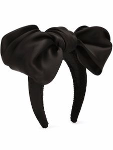 Dolce & Gabbana bandeau à détail de nœud - Noir