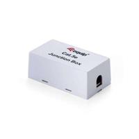 Equip 13541007201 Cat.5e Unshielded Junction Box, White, ABS synthetics, 33.6 mm