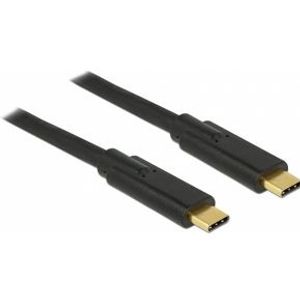 Delock 85527 USB 3.1 Gen 1 (5 Gbps) kabel Type-C naar Type-C 2 m PD 5 A E-Marker