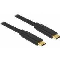 Delock 85527 USB 3.1 Gen 1 (5 Gbps) kabel Type-C naar Type-C 2 m PD 5 A E-Marker - thumbnail