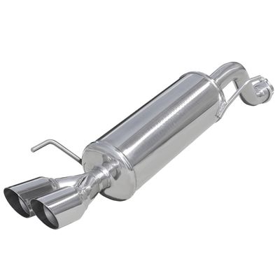InoxCar uitlaat passend voor Alfa Romeo Mito 1.6 JTDm (120pk) 2008- 2x80mm Racing (Ø55mm) IXALMI04RA