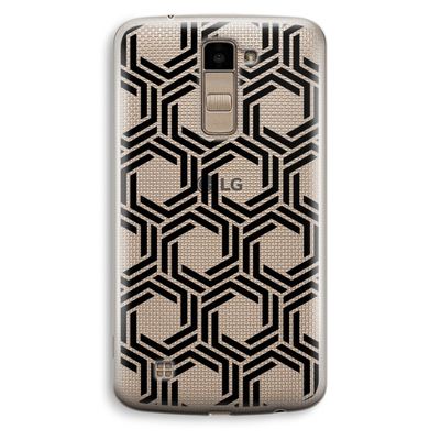 Geometrisch patroon: LG K10 (2016) Transparant Hoesje