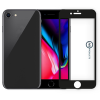 Screenprotector geschikt voor iPhone 7 - Premium - Volledig bedekt - Edge to edge - Tempered Glass - Beschermglas - Glas - Transparant - thumbnail