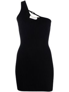 1017 ALYX 9SM robe en maille nervurée à coupe courte - Noir