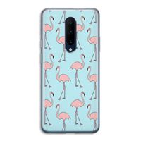 Anything Flamingoes: OnePlus 7 Pro Transparant Hoesje