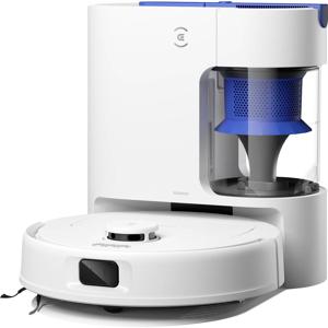 ECOVACS YDLX11-31EC Dweil- en zuigrobot Wit Zakloos, Besturing via App, Spraakgestuurd, Compatibel met Amazon Alexa, Compatibel met Google Home
