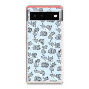 Poezen: Google Pixel 6 Transparant Hoesje