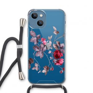 Mooie bloemen: iPhone 13 mini Transparant Hoesje met koord