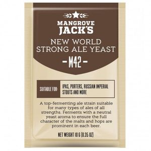 Gedroogde biergist New World Strong Ale M42 - 10 g - Mangrove Jack's Craft Series