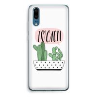 I love cacti: Huawei P20 Transparant Hoesje