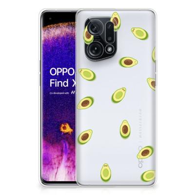 OPPO Find X5 | Siliconen Case | Avocado