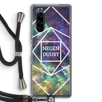 Negenduust ruimte: Sony Xperia 5 Transparant Hoesje met koord