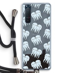 Octopussen: Sony Xperia 5 II Transparant Hoesje met koord