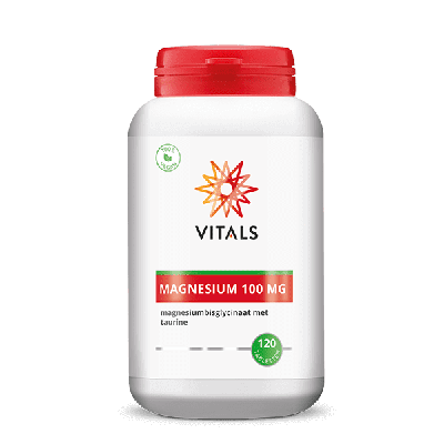 Magnesium(bisglycinaat) 100 mg - 120 tabletten