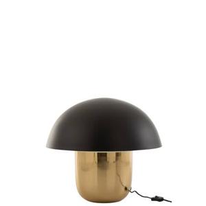 Lamp Paddenstoel Ijzer Zwart|goud Large