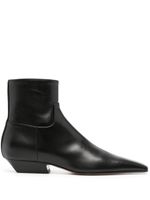 KHAITE bottines The Marfa en cuir - Noir