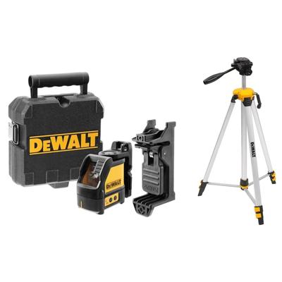 DeWALT DW088CGTRI Kruislijnlaser Groen 15m + DE0881T Statief