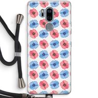 Klaproosjes: LG G7 Thinq Transparant Hoesje met koord