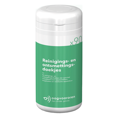 Oogvoororen Dispenser reinigingsdoekjes - 90 stuks