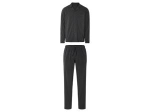 LIVERGY Heren pyjama (M, Grijs)