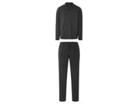 LIVERGY Heren pyjama (M, Grijs)