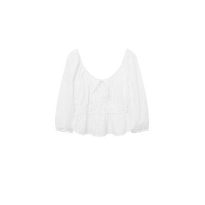 Mango top wit Mango top wit