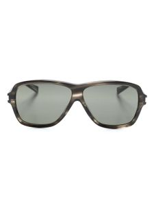 Saint Laurent Eyewear lunettes de soleil Carolyn à monture oversize - Gris