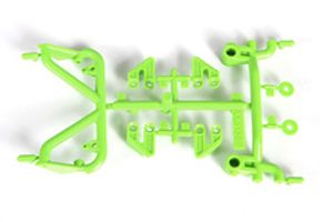 Monster Truck Cage Front and Rear (Green) (AX31352)