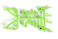 Monster Truck Cage Front and Rear (Green) (AX31352) - thumbnail