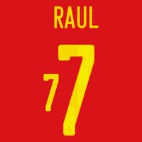 Raul 7 (Officiële Spanje Bedrukking 2020-2021)