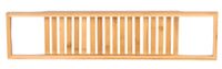 WENKO 24750100 opslagbak voor badkamers Hout Bamboo Organizer voor badkamer - thumbnail