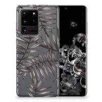 Samsung Galaxy S20 Ultra TPU Case Leaves Grey - thumbnail