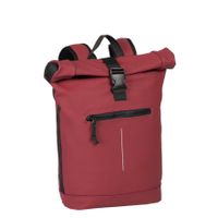 New Rebels Mart New York Burgundy 21L Rugtas Rolltop Waterafstotend Laptop 15.6" - thumbnail