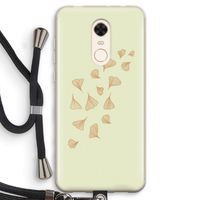 Falling Leaves: Xiaomi Redmi 5 Transparant Hoesje met koord
