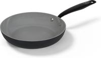 BE Living Koekenpan ø 20 cm - keramische anti-aanbaklaag - PFAS-vrij - geschikt voor alle warmtebronnen - zwart