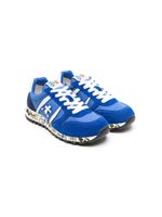 Premiata Kids baskets Skyb 8001B à patch logo - Bleu
