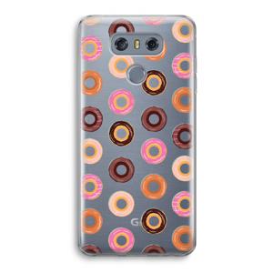 Donuts: LG G6 Transparant Hoesje