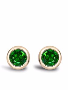 Pragnell boucles d'oreilles Sundance en or 18ct ornées d'émeraudes