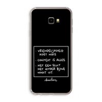 Mijn Motto's: Samsung Galaxy J4 Plus Transparant Hoesje