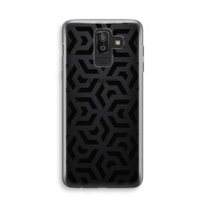 Crazy pattern: Samsung Galaxy J8 (2018) Transparant Hoesje