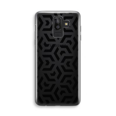 Crazy pattern: Samsung Galaxy J8 (2018) Transparant Hoesje