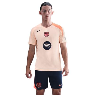 Nike FC Barcelona Strike Trainingsset 2025-2026 Oranje Donkerblauw