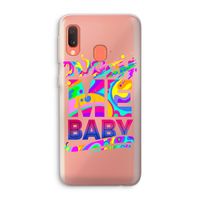 Touch Me: Samsung Galaxy A20e Transparant Hoesje