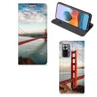 Xiaomi Redmi Note 10 Pro | Book Cover | Golden Gate Bridge