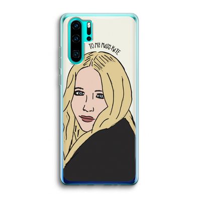 Mary Kate: Huawei P30 Pro Transparant Hoesje